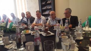מפגש בין נציגי ישראל ונציגי ירדן בעניין מיזם העובדים הירדנים